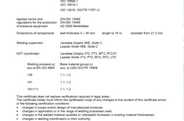 Certificate QS ISO3834 AD2000 DGRL en 2